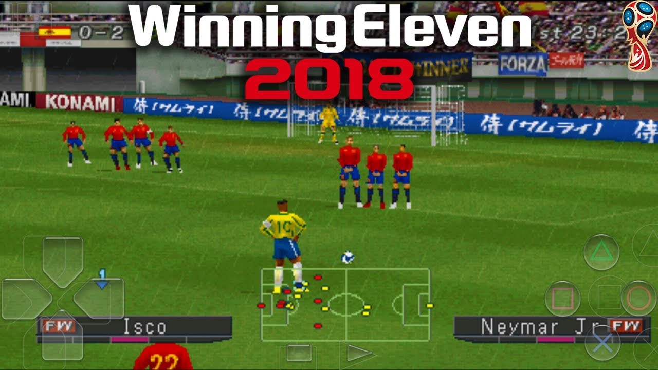 winning eleven ps1 game